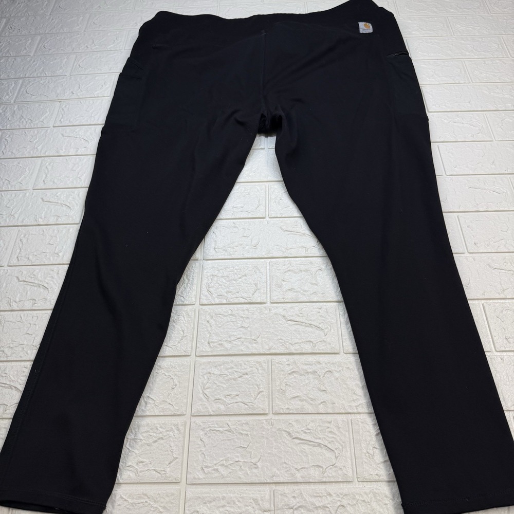 Carhartt Force Womens Leggings XXL 20 Regular Black Utility Stretch Work Pants